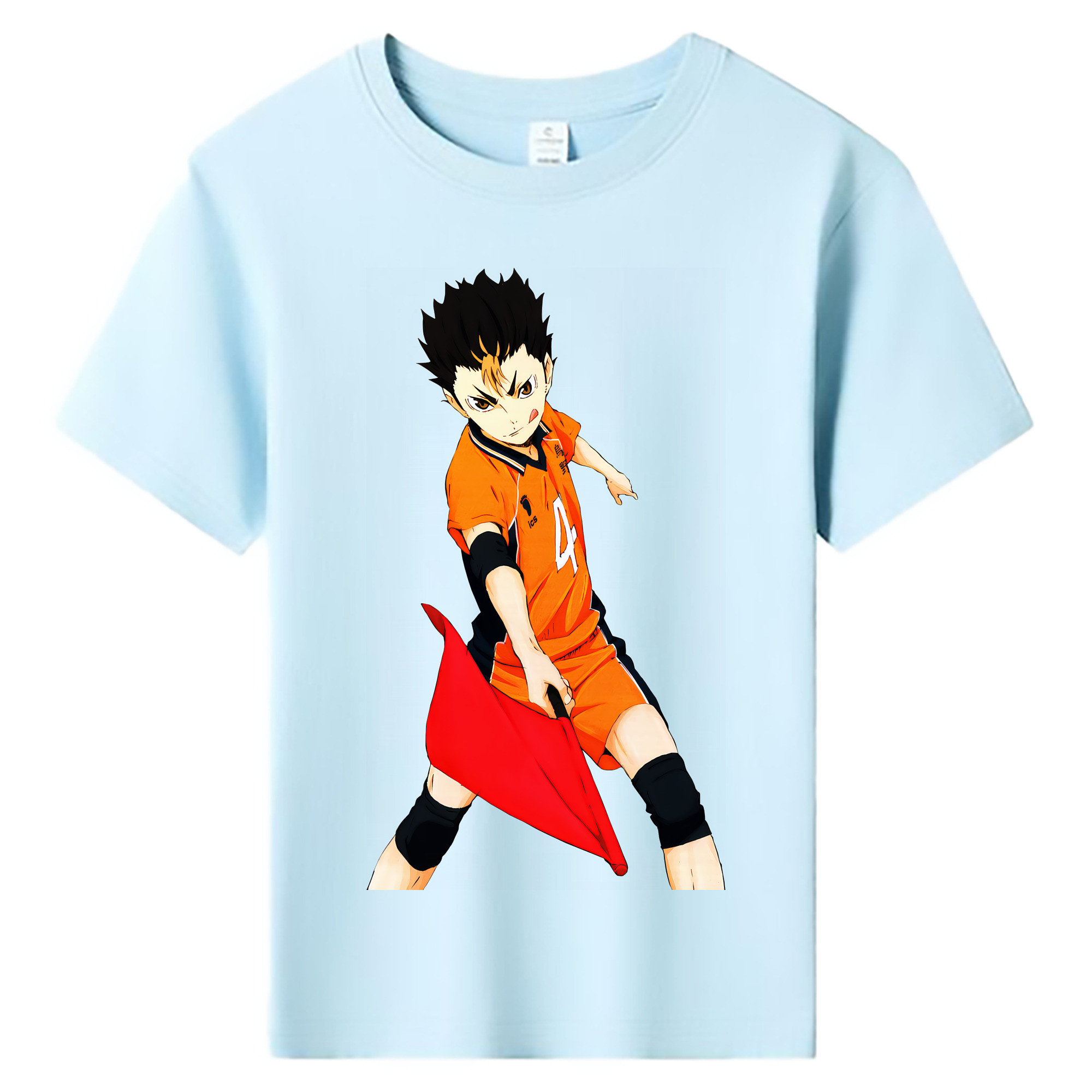 （画像用） ハイキュー!! Haikyu!! 綿100％キッズTシャツ（フロントプリント）
